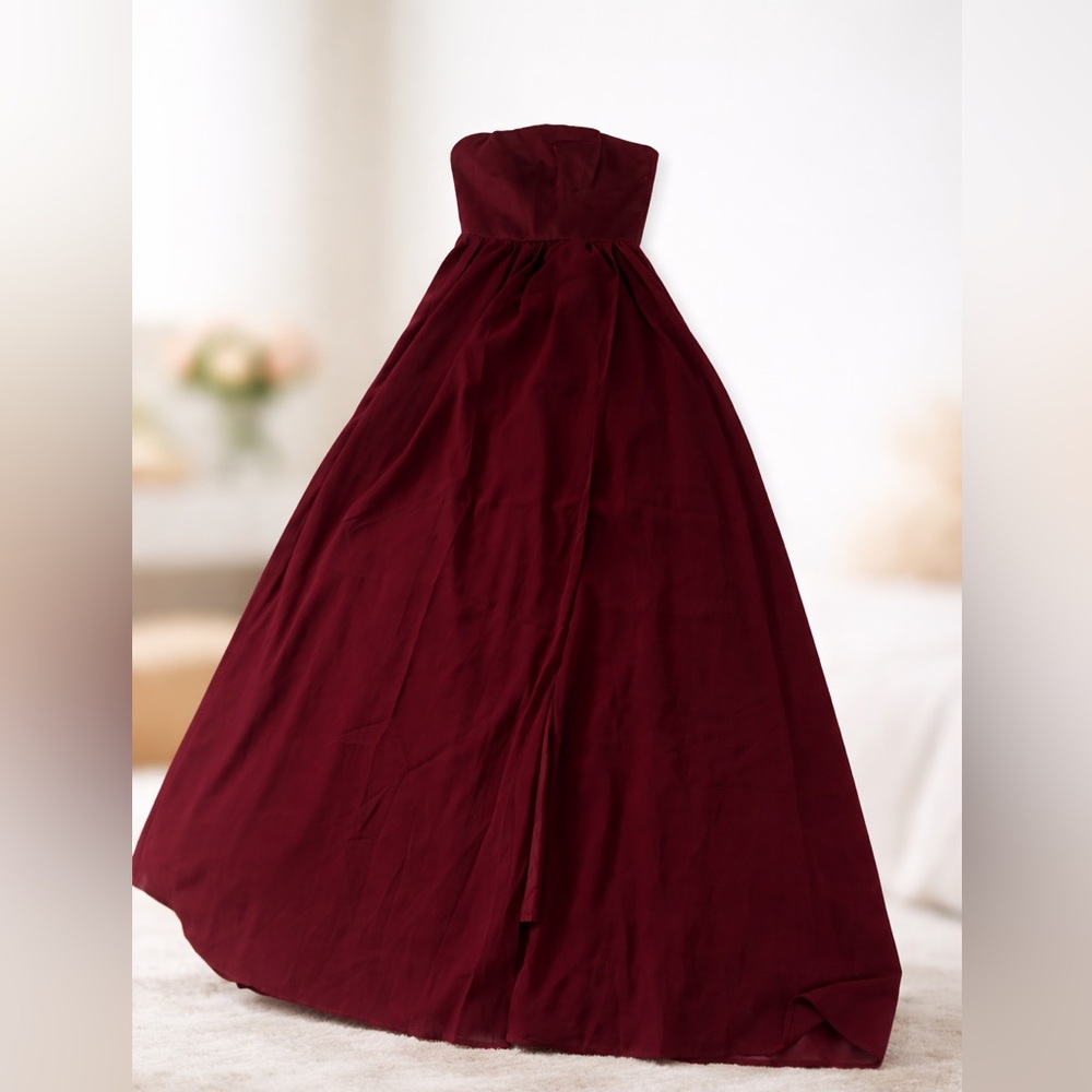 NWT Burgundy Gown - Send me an offer!